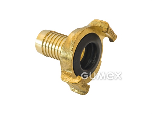 Rýchlospojka GEKA, 10mm, 40bar, tesnenie NBR, -5°C/+90°C, mosadz